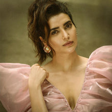 Load image into Gallery viewer, Karishma Tanna in Sangria Studs ( Rose Pink)