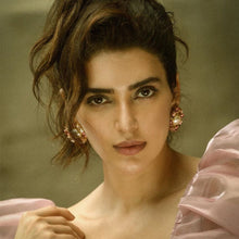 Load image into Gallery viewer, Karishma Tanna in Sangria Studs ( Rose Pink)
