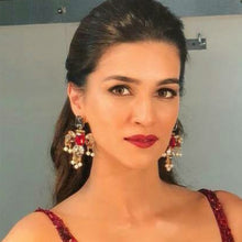 Load image into Gallery viewer, Ruby Pearl Petal Earrings (Kriti Sanon)