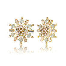 Load image into Gallery viewer, Rubaina Kundan Studs (Keerthy Suresh)