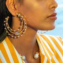 Load image into Gallery viewer, Amalfi Midi Hoops