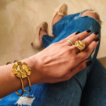 Load image into Gallery viewer, Capri Pyramid Cuff