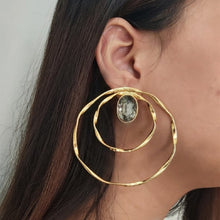 Load image into Gallery viewer, Celeste Large Hoops
