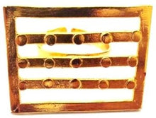 Load image into Gallery viewer, Gold Bar Ring