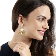 Load image into Gallery viewer, Pearl Crystal Mini Danglers