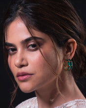 Load image into Gallery viewer, Chandelier Baguette Hoops
