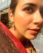 Load image into Gallery viewer, Chandelier Baguette Hoops
