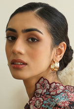 Load image into Gallery viewer, Chandelier Baguette Hoops
