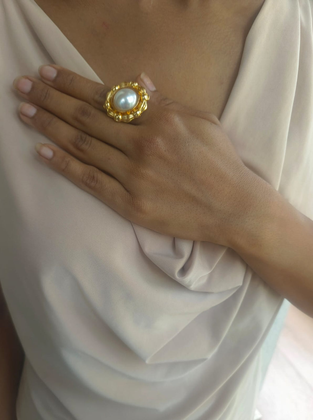 Bella Pearl Ring