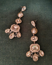 Load image into Gallery viewer, Araana Statement Danglers (Silver)
