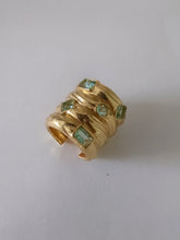 Load image into Gallery viewer, Aqua Glass Ring
