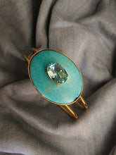 Load image into Gallery viewer, Aqua Turquoise Cuff
