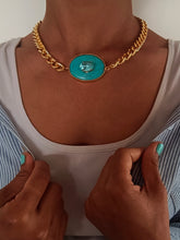 Load image into Gallery viewer, Aqua Turquoise Necklace

