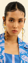 Load image into Gallery viewer, Capri Pyramid Danglers
