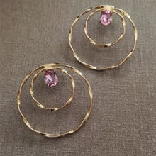 Load image into Gallery viewer, Celeste Large Hoops
