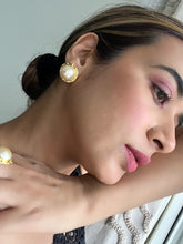 Load image into Gallery viewer, Pearl Luxe Studs
